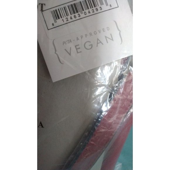 CLOSET CLEAR-OUT! Mathew + Julian Red Triple Entry Bag with Chain Strap - Picture 12 of 12